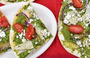 Healthy Mediterranean Flatbreads to Satisfy Your Pizza Cravings